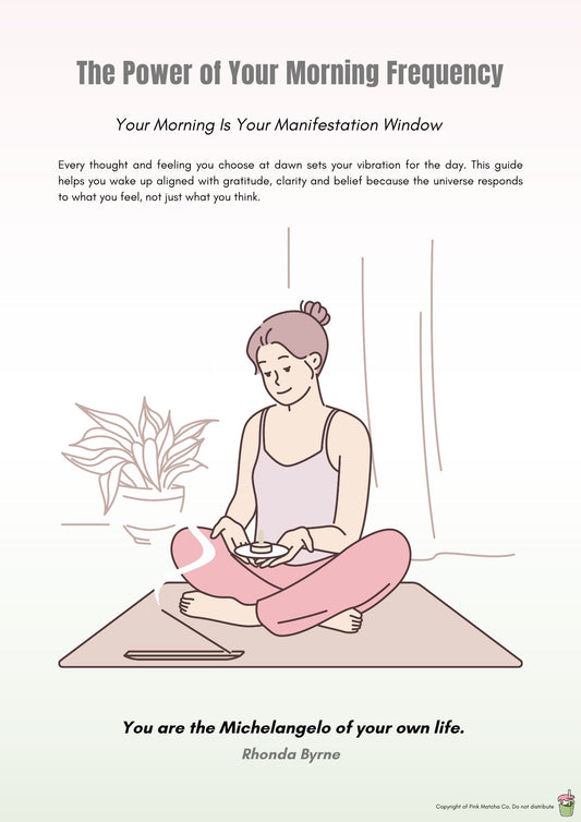 7 Minute Daily Morning Habits – Manifest Your Day with Intention & Energy