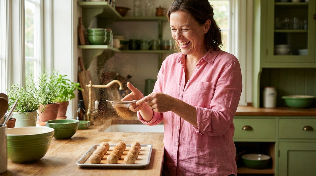 How to make Snickerdoodle protein balls in 10 minutes?