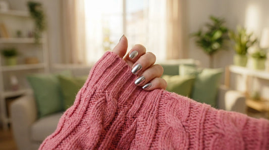 What celebrity winter nail art are A-listers wearing?