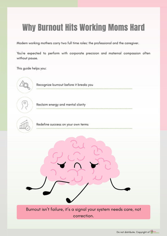 The Burnout Recovery Blueprint for Working Moms